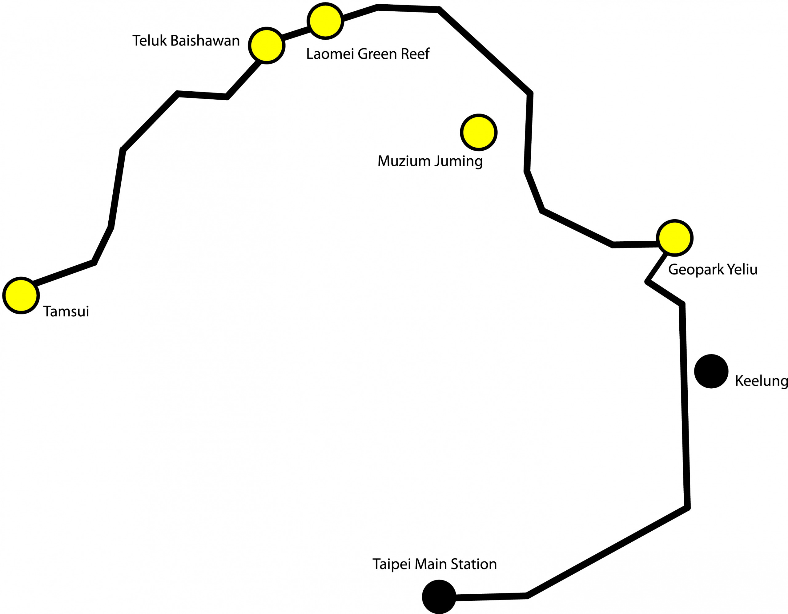 North coast map