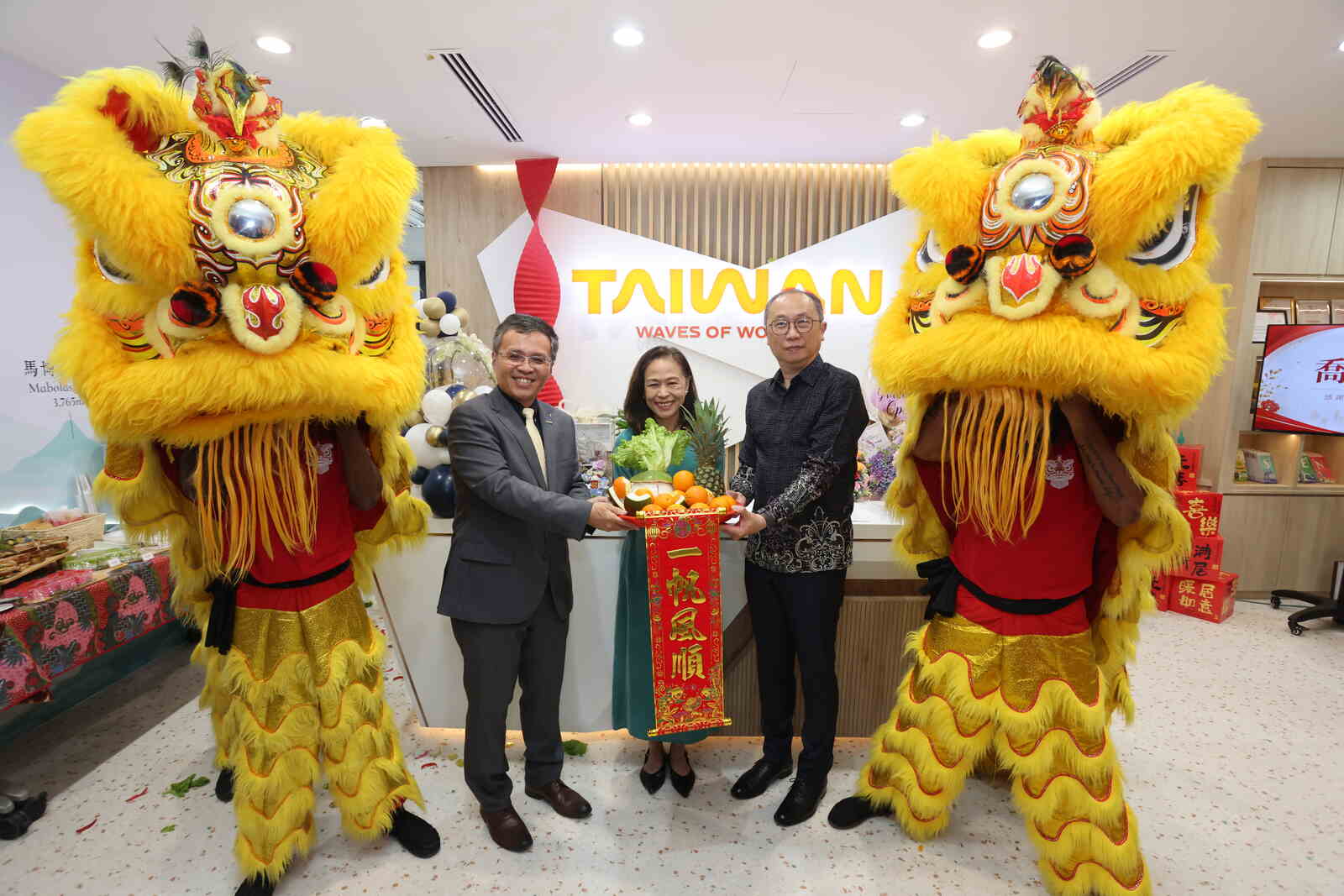 grand opening ceremony for the new Taiwan Tourism Administration Kuala Lumpur